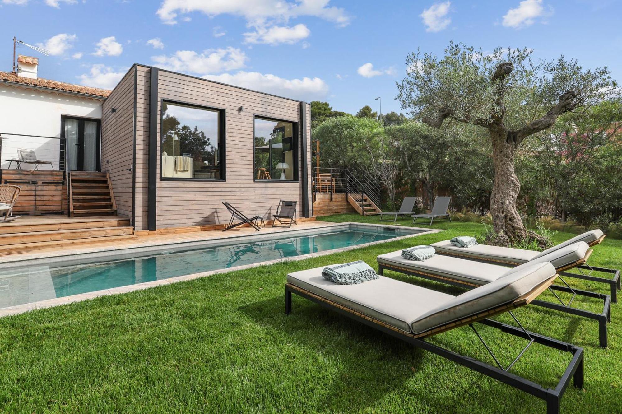 Villa La Temana, 18Km De Saint-Tropez 滨海卡瓦莱尔 外观 照片